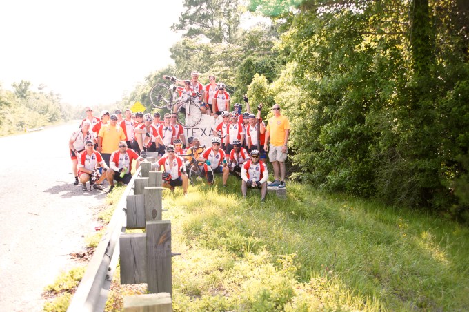The 2018 Texas Brotherhood Ride Team